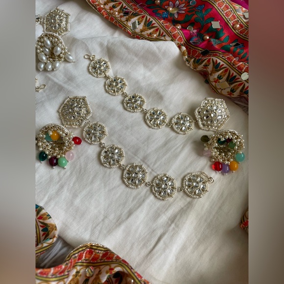 Multicolor Earrings with Sahara - Picture 4 of 4